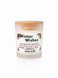 Winter Wishes | Fig Tree, Gingerwood & Cedarwood | 8 oz Soy Coconut Candle