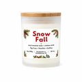 Snow Fall | Fig Tree, Vanilla and Coffee | 8 oz Soy Coconut Candle